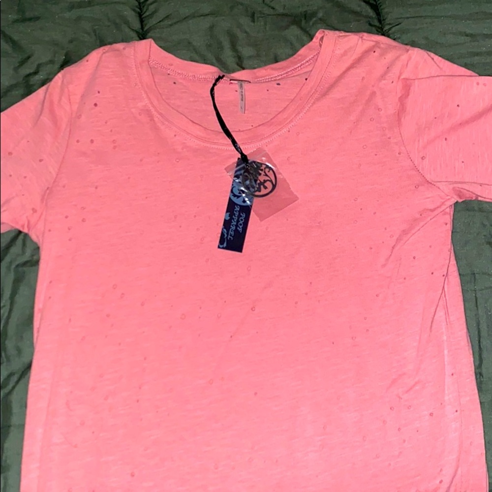 Pink holy shirt